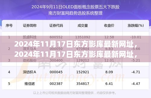 2024年東方影庫最新網(wǎng)址揭秘，影視資源的全新探索之旅