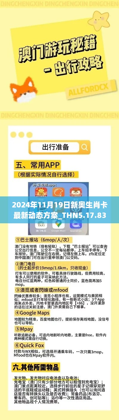 2024年11月19日新奧生肖卡最新動態(tài)方案_THN5.17.83閃電版，免費精準資料