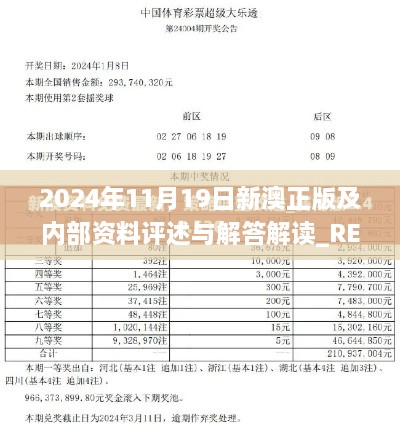 2024年11月19日新澳正版及內(nèi)部資料評(píng)述與解答解讀_REG1.46.86先鋒版