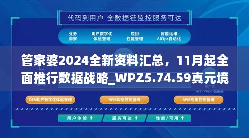 管家婆2024全新資料匯總，11月起全面推行數(shù)據(jù)戰(zhàn)略_WPZ5.74.59真元境