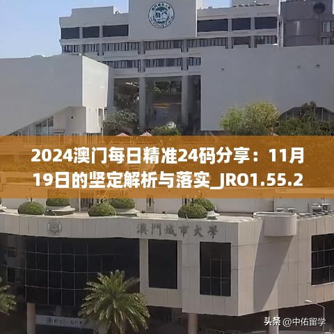 2024澳門每日精準(zhǔn)24碼分享：11月19日的堅定解析與落實(shí)_JRO1.55.24動漫版