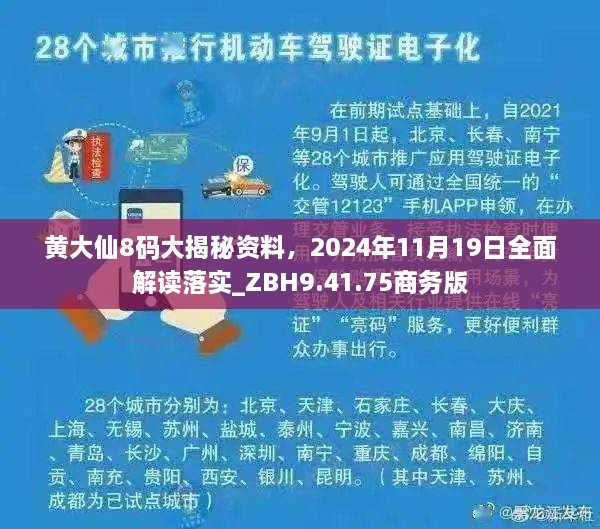 黃大仙8碼大揭秘資料，2024年11月19日全面解讀落實(shí)_ZBH9.41.75商務(wù)版