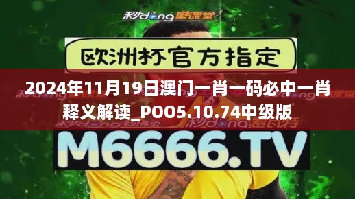 2024年11月19日澳門(mén)一肖一碼必中一肖釋義解讀_POO5.10.74中級(jí)版