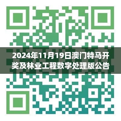 2024年11月19日澳門特馬開獎(jiǎng)及林業(yè)工程數(shù)字處理版公告