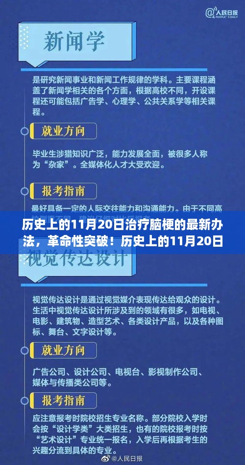 革命性突破！11月20日腦梗治療革新之旅，最新科技引領治療革新方向