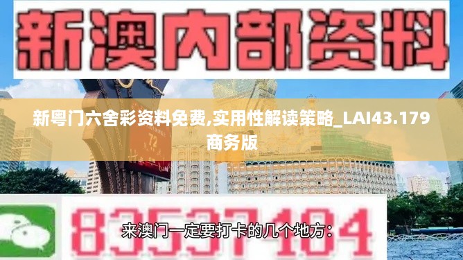 新粵門六舍彩資料免費(fèi),實(shí)用性解讀策略_LAI43.179商務(wù)版