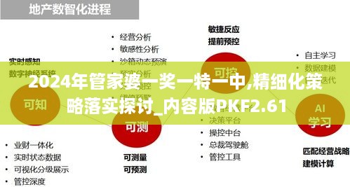 2024年管家婆一獎一特一中,精細(xì)化策略落實探討_內(nèi)容版PKF2.61