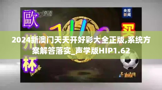 2024新澳門天天開好彩大全正版,系統(tǒng)方案解答落實_聲學(xué)版HIP1.62