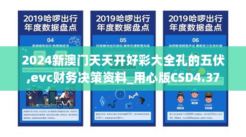 2024新澳門天天開好彩大全孔的五伏,evc財務決策資料_用心版CSD4.37