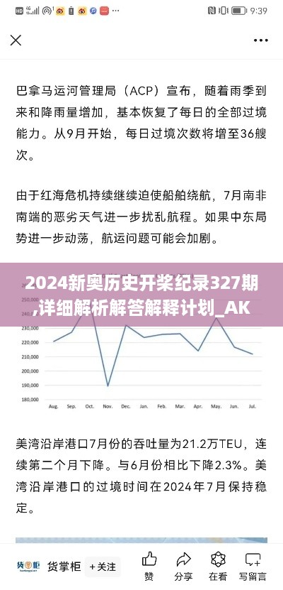 2024新奧歷史開槳紀錄327期,詳細解析解答解釋計劃_AKX7.41