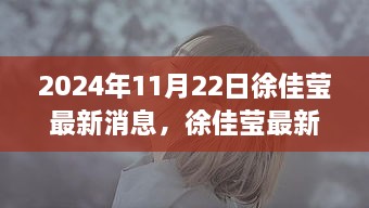 徐佳瑩最新動態(tài)，開啟音樂新紀(jì)元，2024年11月22日新篇章揭曉