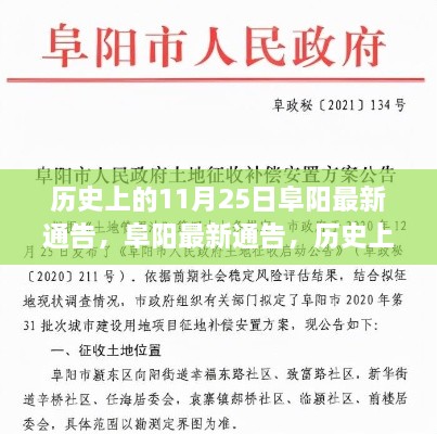 歷史上的11月25日與阜陽最新通告，科技巨擘重塑生活體驗日