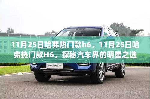 探秘汽車界的明星之選，哈弗熱門款H6深度解析