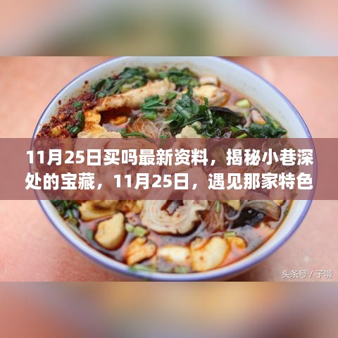 揭秘小巷深處寶藏，特色小店新鮮資訊，11月25日購物指南