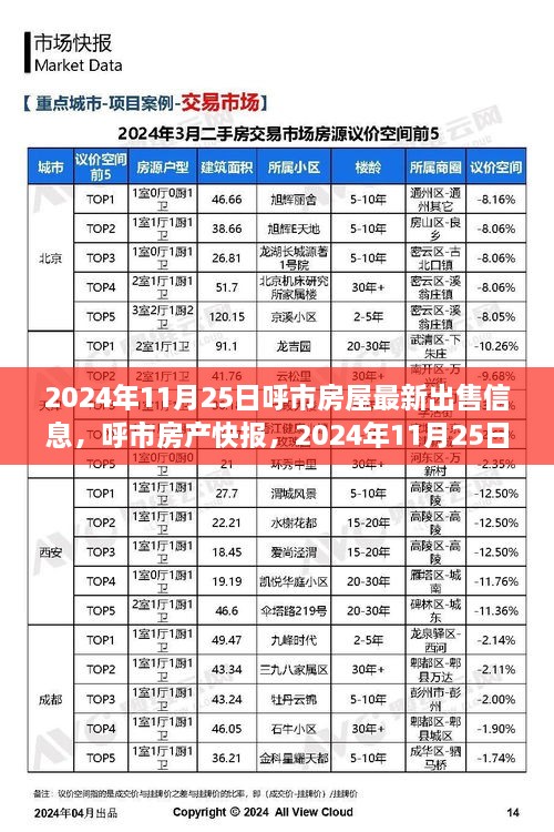 呼市房屋最新出售信息快報(bào)，2024年11月25日理想家園房源一覽