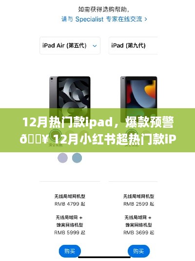 12月小紅書超熱門款iPad選購指南，爆款預(yù)警??