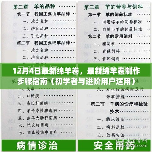 最新綿羊卷制作指南，從初學(xué)者到進(jìn)階用戶的步驟教程（12月4日更新）