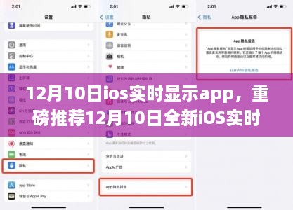 重磅推薦，全新iOS實(shí)時(shí)顯示App，智能生活助手高效便捷上線