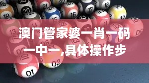 澳門管家婆一肖一碼一中一,具體操作步驟指導_定制版6.700