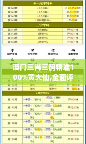 澳門三肖三碼精準(zhǔn)100%黃大仙,全面評(píng)估解析說(shuō)明_復(fù)古款10.950