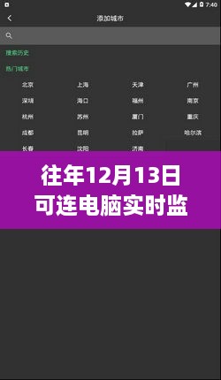 歷年12月13日精選，可連電腦實(shí)時(shí)監(jiān)視相機(jī)全解析與功能展示