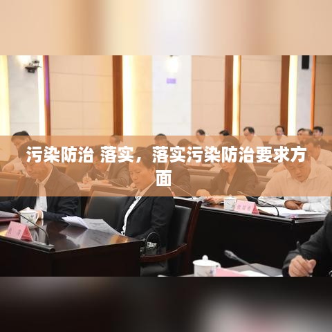 污染防治 落實(shí)，落實(shí)污染防治要求方面 