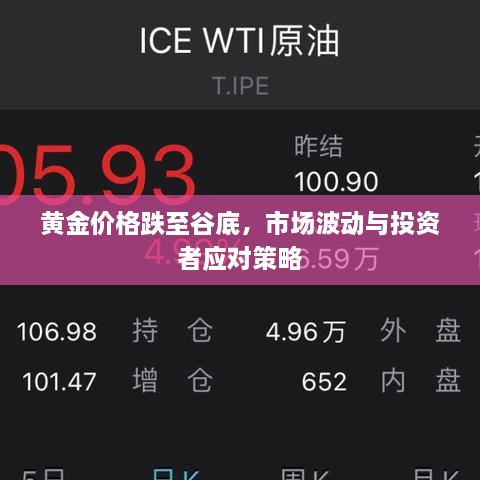 黃金價(jià)格跌至谷底，市場(chǎng)波動(dòng)與投資者應(yīng)對(duì)策略