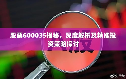 股票600035揭秘，深度解析及精準(zhǔn)投資策略探討