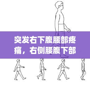 突發(fā)右下腹腰部疼痛，右側(cè)腰腹下部突然疼 