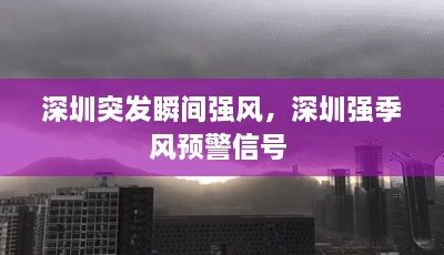 深圳突發(fā)瞬間強(qiáng)風(fēng)，深圳強(qiáng)季風(fēng)預(yù)警信號(hào) 